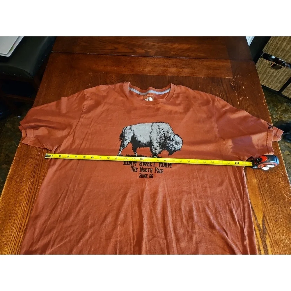 The North Face Shirt‎ Mens XXL Buffalo Roam Sweet Roam Bison Classic Fit (A365)